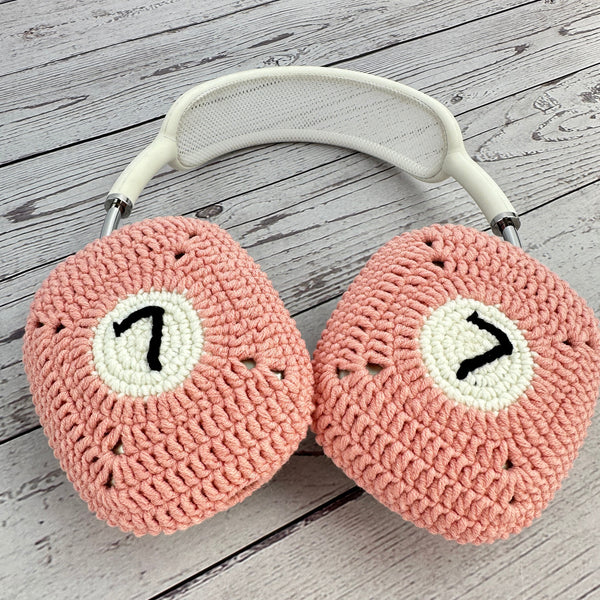 Lucky 7 Airpods Max Headphone Cover | Crochet Lucky 7 AirPods Max Case | AirPod Max Case | Handmade | Gift for Her