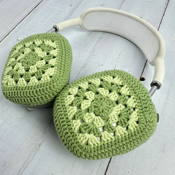 Crochet Airpods Max Headphone Cover | Crochet Green AirPods Max Case | AirPod Max Case | Handmade | Gift for Her